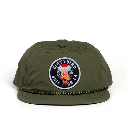 "WATERMELON" DIRTYBIRD GOLF CLUB L.A.  5 panel snapback