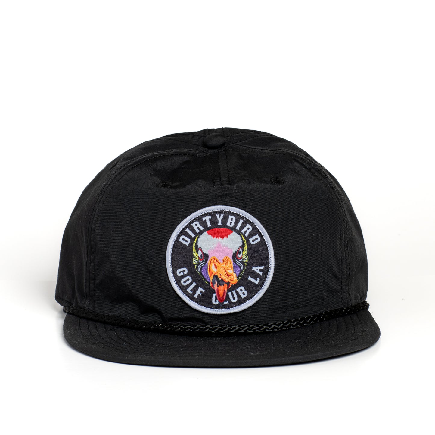 "NEGRO" DIRTYBIRD GOLF CLUB L.A.  5 panel snapback